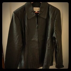 Women's leather jacket